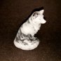 Fox statuette marble chips realistic figurine made in Russia