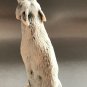 Wolf statuette marble chips figurine realistic from Russia