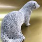 Ferret statuette marble chips realistic figurine made in Russia