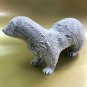 Ferret statuette marble chips realistic figurine made in Russia