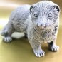 Ferret statuette marble chips realistic figurine made in Russia