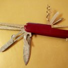 Old folding pocket multifunction knife about 1980