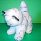 Kitten porcelain figurine Verbilki statuette art  home decoration Russia