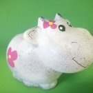 Cow ceramics figurine folk craft handmade souvenir from Russia