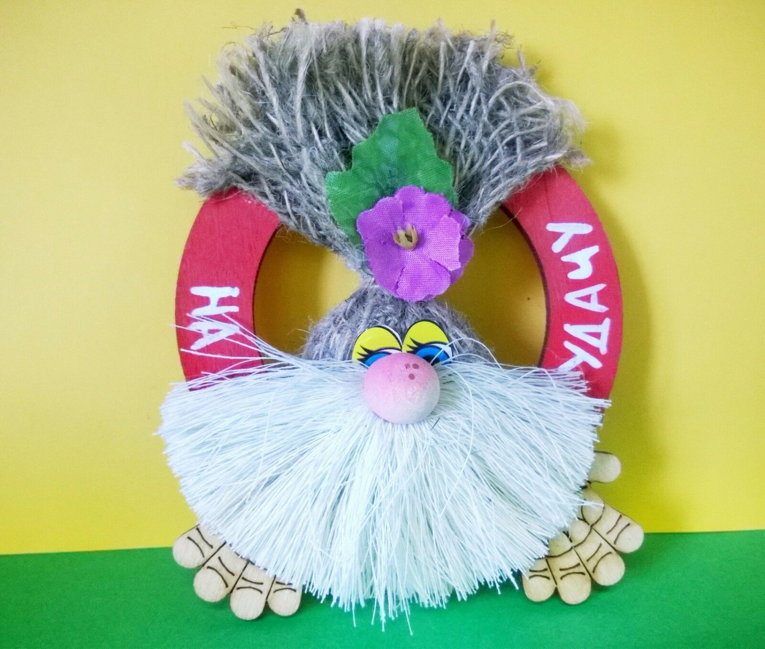 Refrigerator magnet "For good luck", handmade, home amulet, Russia