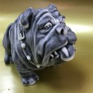 English Bulldog statuette marble chips figurine dog cartoon  souvenirs Russia