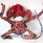 Funny monkey paper handmade souvenir toy from Russia