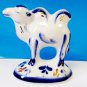 Camel porcelain figurine original gold painted 2.8" handmade Russia