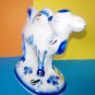 Camel porcelain figurine original gold painted 2.8" handmade Russia