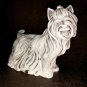 Yorkshire Terrier statuette marble chips realistic figurine dog made in Russia