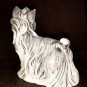 Yorkshire Terrier statuette marble chips realistic figurine dog made in Russia