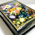 Sweetheart box wood lacquer olkcraft made in Russia