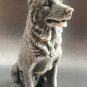 German Shepherd statuette marble chips figurine dog realistic from Russia