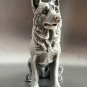 German Shepherd statuette marble chips figurine dog realistic from Russia
