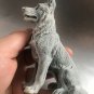 German Shepherd statuette marble chips figurine dog realistic from Russia