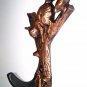 Squirrel Cast Iron figurine hook hanger metal product art casting Russia