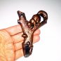 Squirrel Cast Iron figurine hook hanger metal product art casting Russia