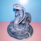 Snake little Cobra marble chips figurine miniature souvenir realistic art