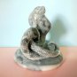 Snake little Cobra marble chips figurine miniature souvenir realistic art