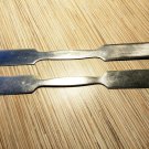 Two Old Medical  Spatulas stainless steel  made in USSR