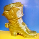 Shoes musketeer, pencil holder, ceramic souvenir, handmade, Russia