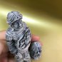Dazhdbog Slavic pagan god two figurines of marble chips from Russia