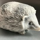 Hedgehog marble chips cute figurine  handmade  from Russia
