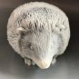 Hedgehog marble chips cute figurine  handmade  from Russia
