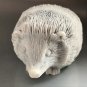 Hedgehog marble chips cute figurine  handmade  from Russia