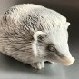 Hedgehog marble chips cute figurine  handmade  from Russia