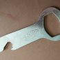 Old bottle opener USSR stainless steel