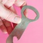 Old bottle opener USSR stainless steel