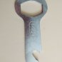 Old bottle opener USSR stainless steel