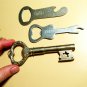 Three old bottle openers USSR