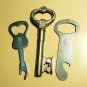 Three old bottle openers USSR