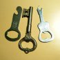 Three old bottle openers USSR