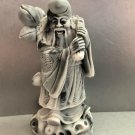 Hotei Japanese God marble chips handmade Russia