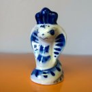 Snake Cobra porcelain figurine Princess souvenir for collection from Russia