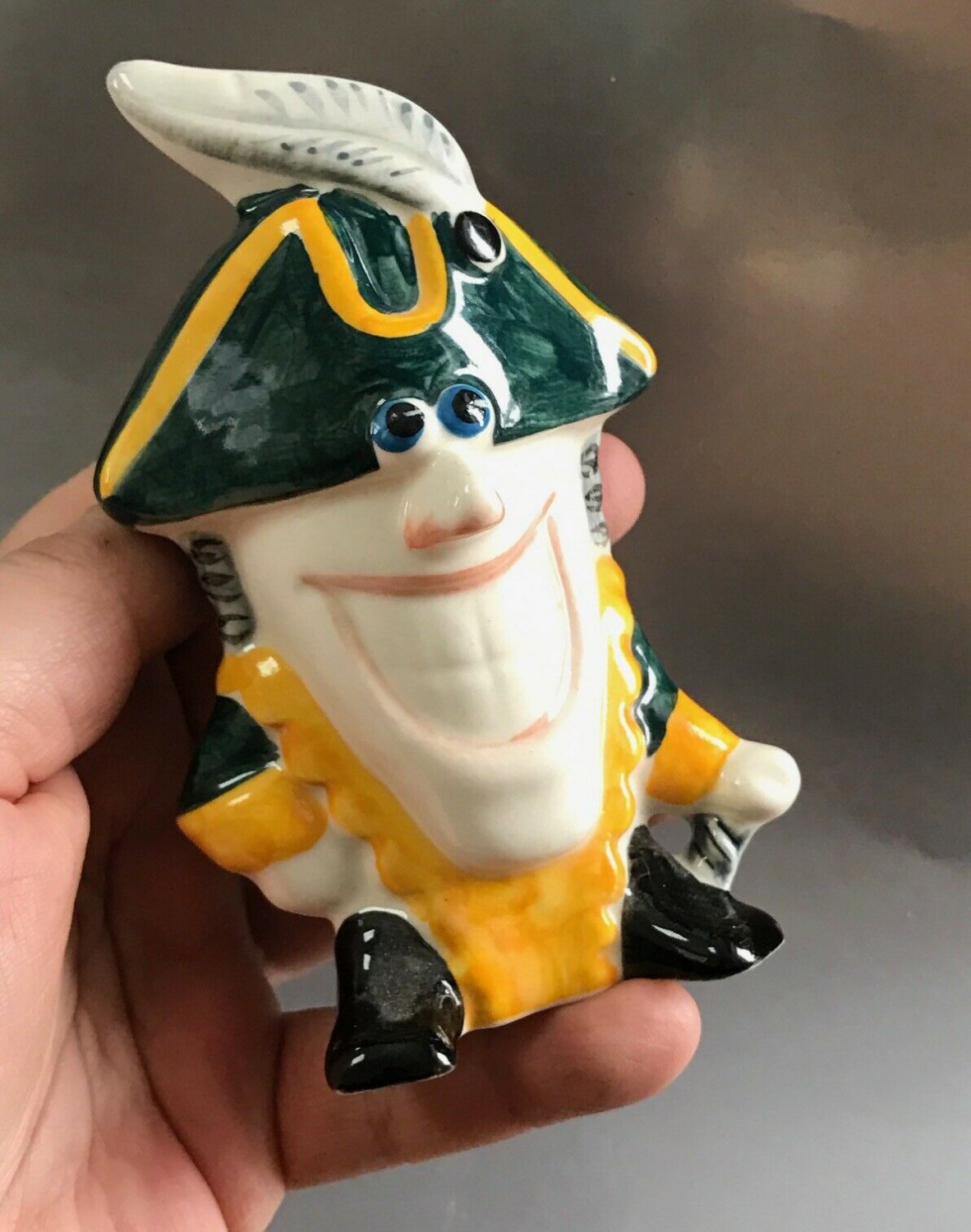 Nutcracker, porcelain, figurine for collection, toy, made in Russia