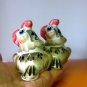 Two parrots porcelain figurines art home decoration handmade