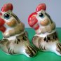 Two parrots porcelain figurines art home decoration handmade