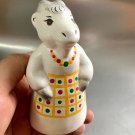 Goat ceramics hero of Russian folk tales toy folkcraft handmade Russia