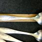 Nickel silver table spoons five PCs production Kolchugino USSR