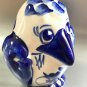 Crow chick porcelain 3.5 inch handmade souvenir from Russia