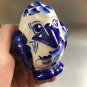 Crow chick porcelain 3.5 inch handmade souvenir from Russia