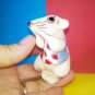 Mouse art ceramic glaze painting folkcraft figurine souvenirs from Russia