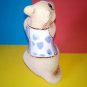 Mouse art ceramic glaze painting folkcraft figurine souvenirs from Russia