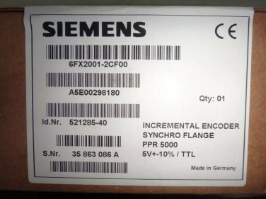 SIEMENS 6FX2001-2CC50 6FX2 001-2CC50 New In Box 1PC Free Ship By Fedex