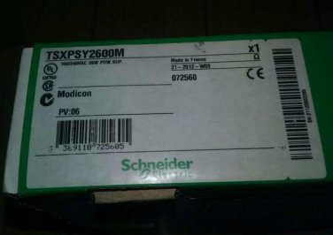 Schneider TSXPSY2600M  New In Box