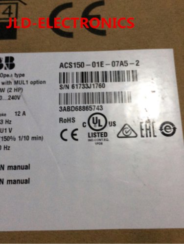 ABB  ACS150-01E-07A5-2 New In Box